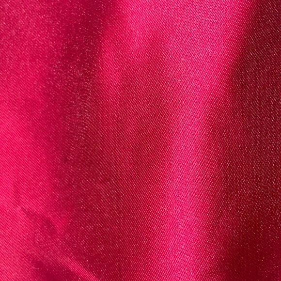 Girls Pink & Violet Red Holiday Dress - Picture 4 of 5